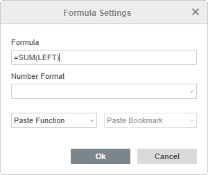 Add formula